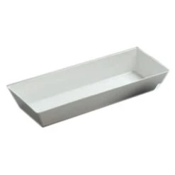 American Metalcraft MLRP19 Long 19-5/8" X 7-7/8" White Bowl