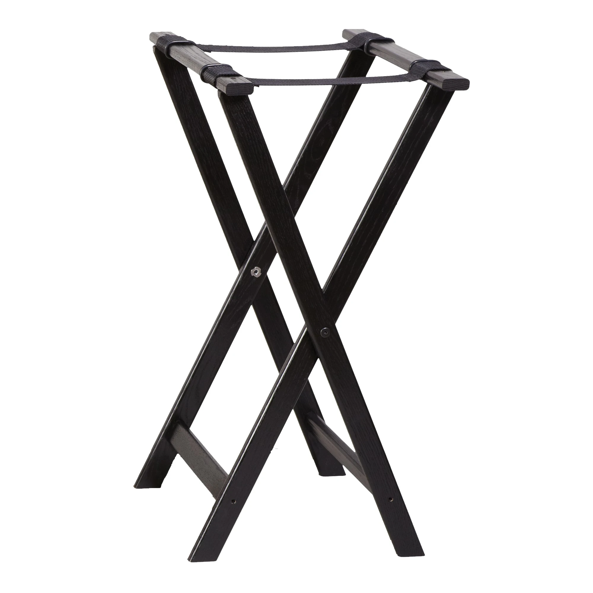 American Metalcraft WTSB40 Black 18" X 38" Wood Tray Stand 1 American Metalcraft WTSB40 Black 18" X 38" Wood Tray Stand