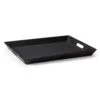 G.E.T. RST-1522-BK Black 15 X 20 Non-Skid Room Service Tray - 6 / CS