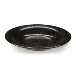 G.E.T. B-1391-BK Etchedware 13 Ounce Black Bowl - 24 / CS