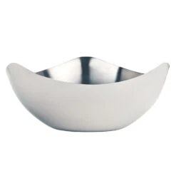 World® Tableware TTB-5 Brushed Metal 16 Oz. Tri-Tip Bowl - 12 / CS