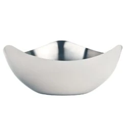 World® Tableware TTB-6 Brushed Metal 35 Oz. Tri-Tip Bowl - 12 / CS