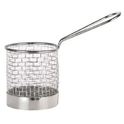 World® Tableware FB-15 Round Presentation Fry Basket - 12 / CS