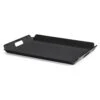 G.E.T. RST-1523-BK Black 15.25 X 21.25 Room Service Tray - Dozen