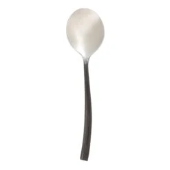 Chef & Sommelier FL909 Black Oak 7" Soup Spoon - Dozen