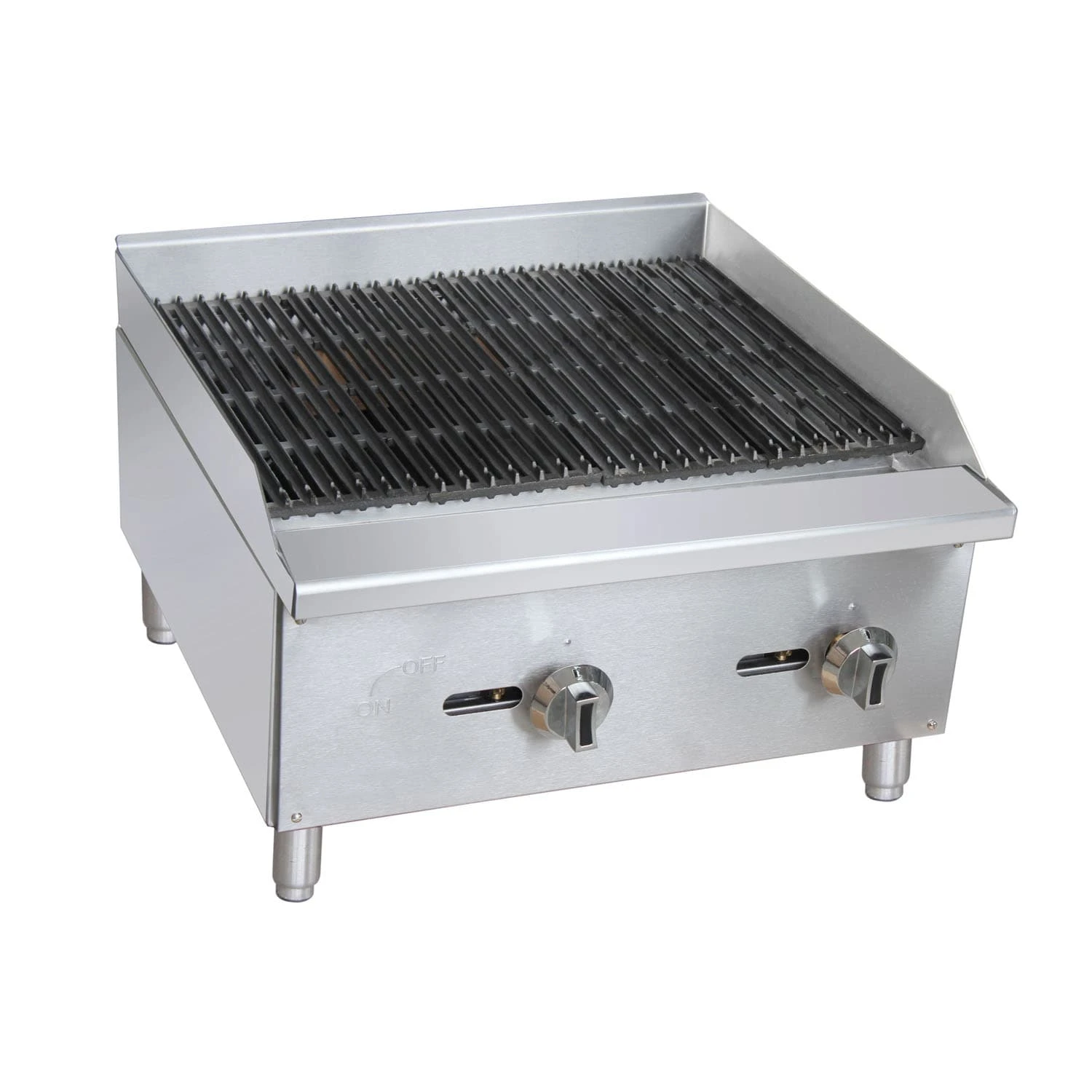Darling Food Service Gas 24" Countertop Charbroiler 1 Darling Food Service Gas 24" Countertop Charbroiler