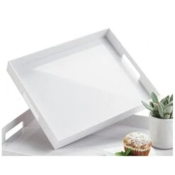 Cal-Mil 3475-1-15 White 15" X 12" Tray