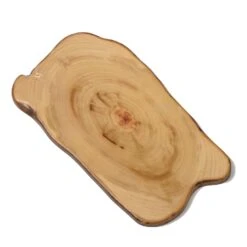 American Metalcraft MSR17 Rustic Wood 17.4 X 10 Melamine Serving Board