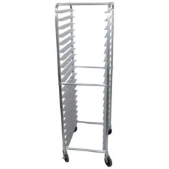 Darling Food Service Aluminum 20-Tier Bun Pan Rack W/ Casters