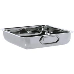 Darling Food Service S/S 8 X 8 X 2.5" Square Balti Pan