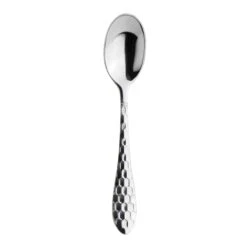 Varick 5714SX005 Crystal Honeycomb 4-1/2" Demitasse Spoon - Dozen