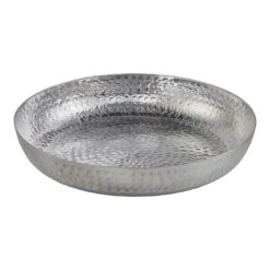 American Metalcraft ASEAS14 Silver Hammered 14 X 2.5" Tray
