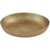 American Metalcraft ASEAG12 Gold Hammered 12 X 2" Seafood Tray