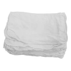 Darling Food Service 25 Lb Box White Shop Towels