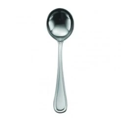 Oneida B914SRBF 18/0 S/S New Rim II 6-3/4" Soup Spoon - Dozen
