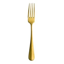Sola MB260 Baguette Vintage Gold 7.4" Dessert Fork - Dozen