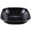 Darling Food Service Black PET 32 Ounce Square Bowl - 300 / CS