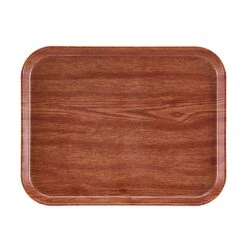 Cambro 1216304 Country Oak 12" X 16-5/16" Cafe Tray - 12 / CS