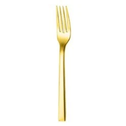 Oneida B408FSLF Chef's Table Gold Salad Fork - Dozen