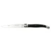 Steelite 5392S079 2.5mm Laguiole 9" Steak Knife W/ Blk Handle - 6 / PK