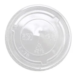 Darling Food Service Flat Lid W/ Straw Slot F/ 8-10 Oz Cup - 1000 / CS