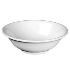Thunder Group NS5065W Nustone White 32 Ounce Melamine Bowl - Dozen