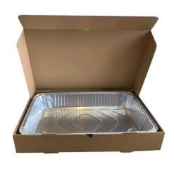 Darling Food Service E Flute 11 X 13 X 3.25 Catering Box - 25 / CS