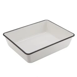 American Metalcraft MRCW12 Endurance Black/White 131 Ounce Bowl