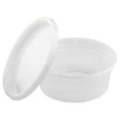 Darling Food Service Clear 8 Ounce Deli Container With Lid - 240 / CS