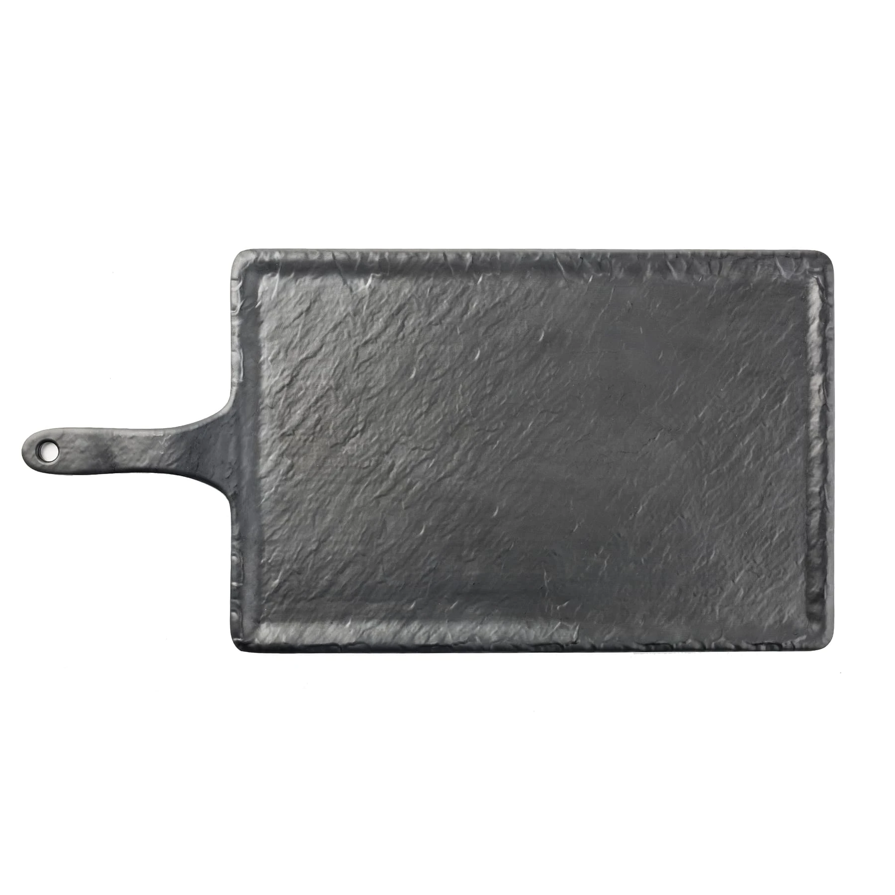 TableCraft MSP4520 Black Frostone 13" X 8.75" Serving Paddle 1 TableCraft MSP4520 Black Frostone 13" X 8.75" Serving Paddle