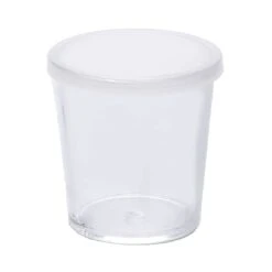 American Metalcraft PMC2 2 Ounce Mini Cup With Lid - 12 / PK
