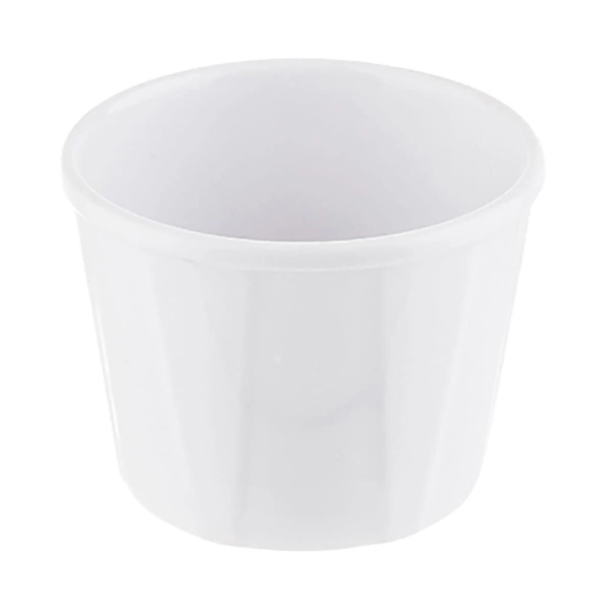 TableCraft 240003 Better Burger 2 Ounce White Ramekin - Dozen 1 TableCraft 240003 Better Burger 2 Ounce White Ramekin - Dozen