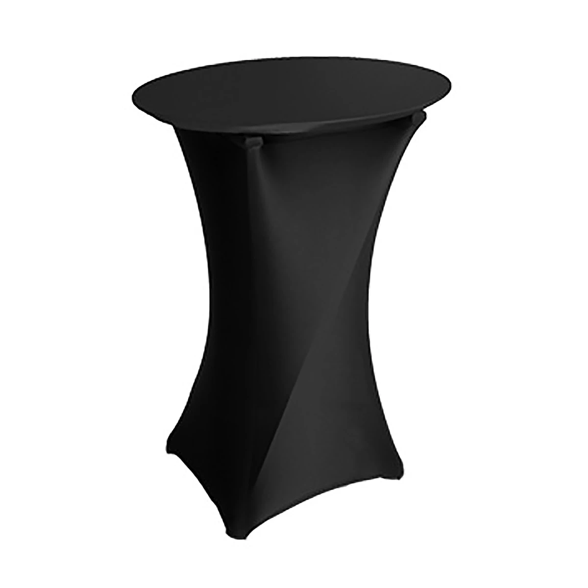Sculptware 018JSPBAS Black 36.5" Tray Stand Cover 1 Sculptware 018JSPBAS Black 36.5" Tray Stand Cover