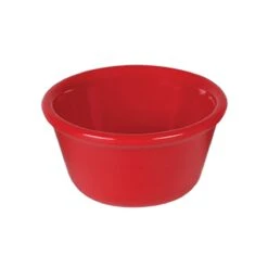 Thunder Group ML538PR1 Red Smooth 4 Ounce Melamine Ramekin - Dozen