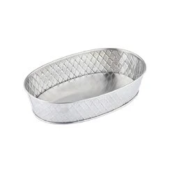 Tablecraft 10036 Lattice Collection S/S 9-1/2 X 6 Oval Platter