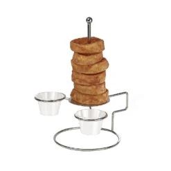 G.E.T. 4-81878 S/S 4"D X 7"H Onion Ring Tower