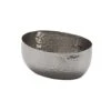 American Metalcraft HS4 Hammered S/S Oval 4 Ounce Sauce Cup - 4 / PK