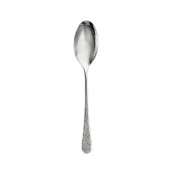 Steelite 6029SX003 Skye 7.4" Stainless Steel Oval Bowl Spoon - Dozen