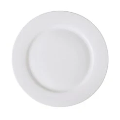 G.E.T. PA1101901524 Bright White 7.25" Porcelain Plate - 24 / CS