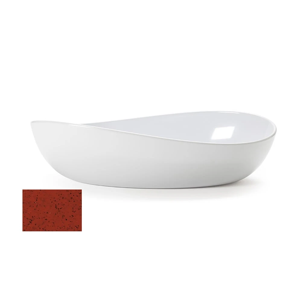 G.E.T. B-128-CHI Osslo Chili 4 Quart Oval Bowl 1 G.E.T. B-128-CHI Osslo Chili 4 Quart Oval Bowl