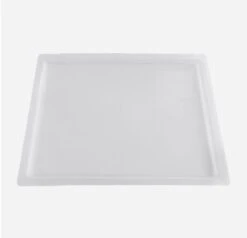 Rosseto BKM021 Frosted Acrylic 19.25 X 14.125" Bakery Tray