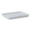 American Metalcraft BL11W Del Mar White 11-3/8 X 8-3/8 In. Lid/Platter