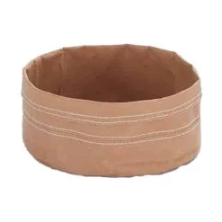 American Metalcraft KBK7 Khaki 7" X 4"H Kraft Bag