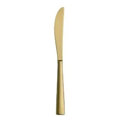 Hepp 59.0053.9182 Accent Gold 9-1/8" Table Knife - Dozen