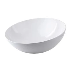 TableCraft 10185W Sierra Grande White 15 Quart Serving Bowl