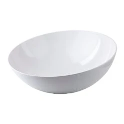 TableCraft 10186W Sierra Grande White 20 Quart Serving Bowl