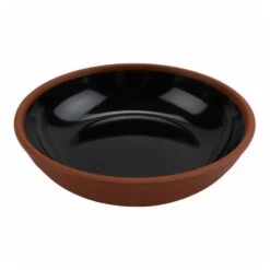 Cheforward BAL113 Balance Black/Terra Cotta 32 Ounce Bowl