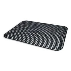 Vollrath 1612-06 Black Tray-Mate Anti-Skid 12 X 16 Tray Mat - 12 / CS