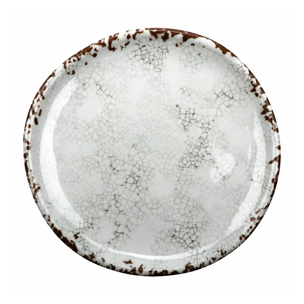 G.E.T. CS-5-FM French Mill White Melamine 5.5" Plate - 48 / CS 1 G.E.T. CS-5-FM French Mill White Melamine 5.5" Plate - 48 / CS