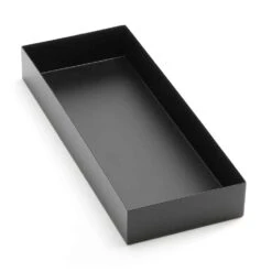 American Metalcraft MTB156 Black Twilight 15 X 6 X 2 Metal Market Tray